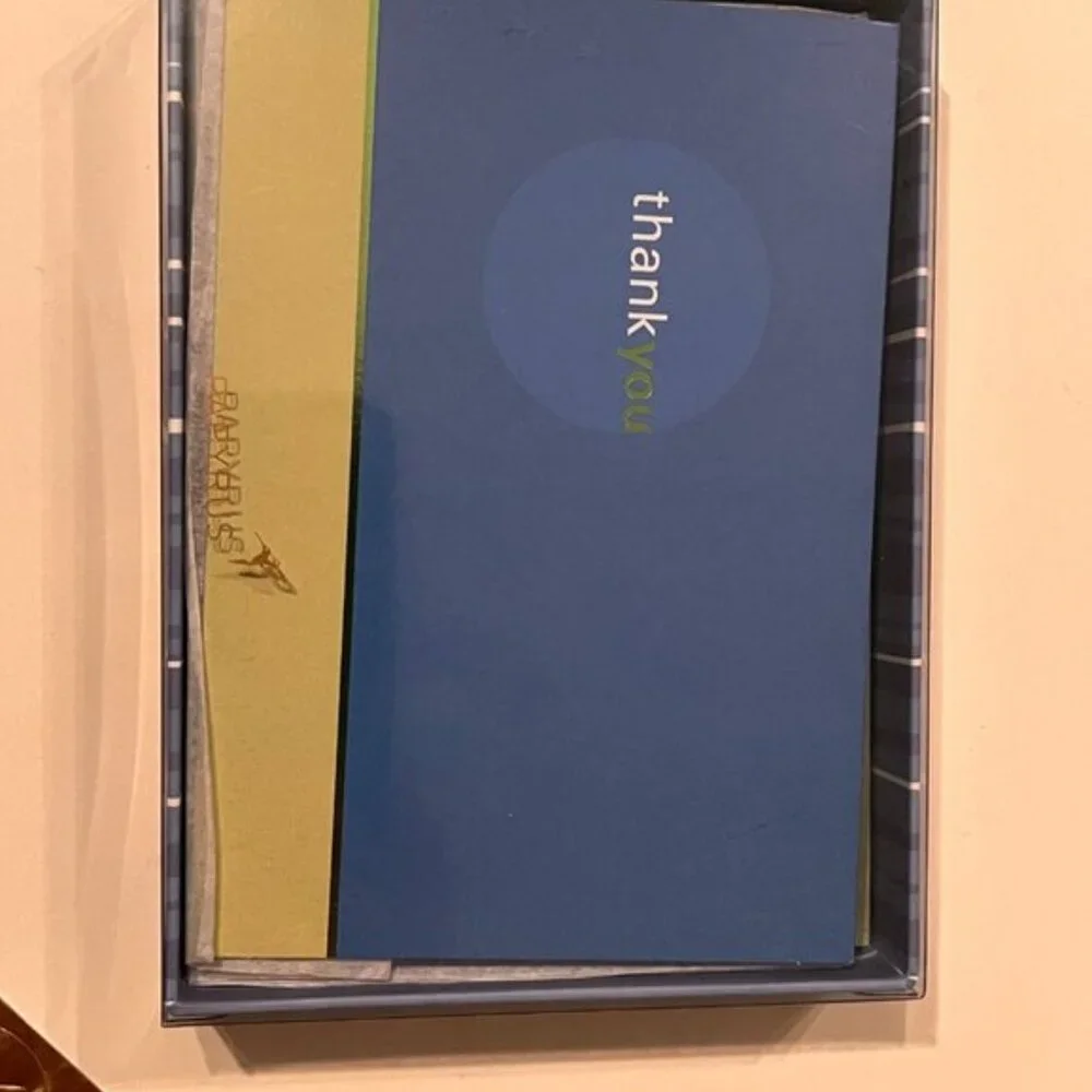 Thank You Note Cards by‎ Papyrus (12 cards & envelopes)
